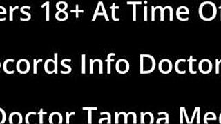Dr Tampa Gapes Nurse Michelle Anderson's Pussy with Toys in Hospital