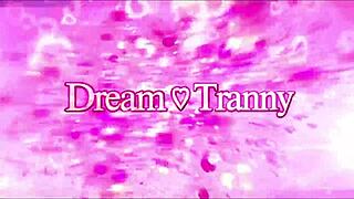 Sexy trans top crystal delicia bareback plows guy's ass deep and hard