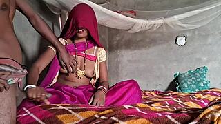 hey babe check out this desi wife in pink saree taking full anal pounding gad chudai style