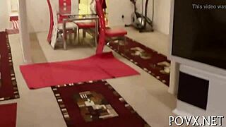 Roxy Lovette rides my cock POV while I lick her small tits in rough hardcore fuck