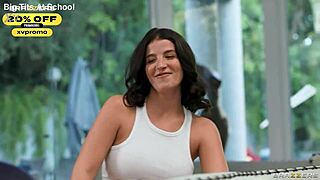 Masked LaSirena69 Jerks Off Bent Over in Shower then Takes Interracial Face Fuck and Creampie