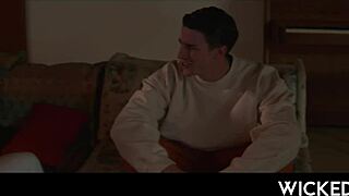 blonde babe bends over for doggystyle then rides cock in valley betrayal tale