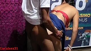 bengali wife gets bent over doggystyle anal fucked hard by hubby on ranch webcam hairy pussy orgasm chudai