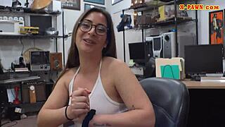 pawn man bangs brunette glasses slut hardcore pov group style
