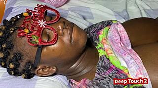 curvy homemade christmas eve pounding with spanking and fat dildo action