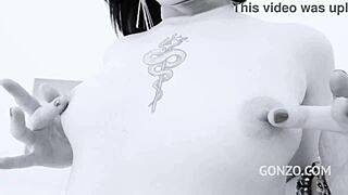 Deborah Lapiedra's Ass Pounded 4on1 Double Pen Rough Interracial