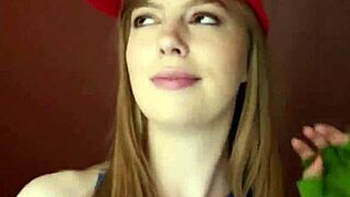 Nerd Step Sister Fucks Step Brother Hard For Game Victory Cumshot