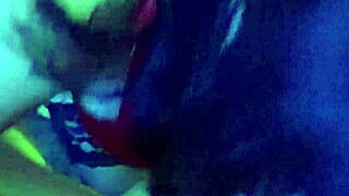 Super Hot Lingerie Teen Sucks Monster Cock!