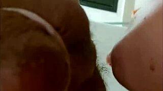 oh yeah french slut in red dress garter heels deepthroats then rides cowgirl doggystyle pov