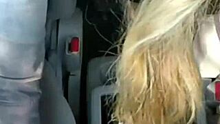 Teen Swallows Monster Cock Cum After Public Car Pickup Blowjob