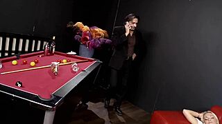 blondes in lingerie tease big cocks with bisexual group play