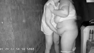 hidden camera catches stepmom fucking stepson in alley passionately