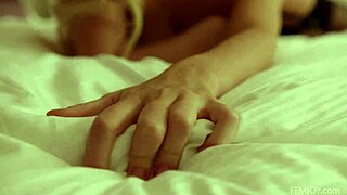 petite blonde teen spies panties teases strips her natural tits bare