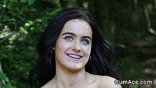 imagine her sucking every jizz load onto her face