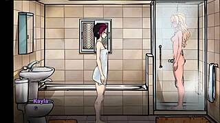 Pervert boldly rams sweet Jenny on subway hentai game creampie gangbang