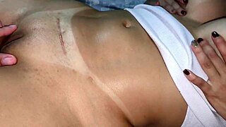 Fucking My Stepmom's Huge Ass in Kitchen While She Flashes Cameltoe Lingerie