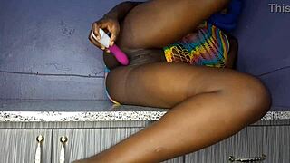 My Creamy Chocolate Pussy Tastes So Sweet Lick Orgasm Dildo Toys Ebony Latina Brunette Emo Young