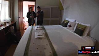 amateur thai teen couple sneaks mountain fuck in thailand