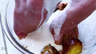 my messy soles n toes ready 4 u 2 lick goddess!!