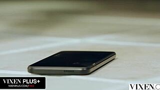 Gorgeous Spy Bella Spark Seduces Milan Cheek In Steamy Ffm Threesome