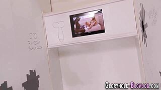 i can't stop craving that gloryhole milf's huge tits bounce on big black cock