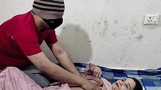 My Desi Muslim girlfriend's hard bathroom creampie fuck