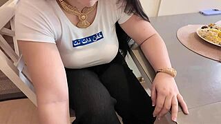 brunette teen babe licks balls while masturbating long hair