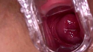 whoa, watch this horny amateur pussy squirt hard