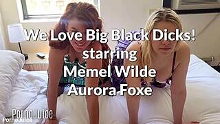 wanna see why we crave these huge black cocks memel wilde aurora foxe