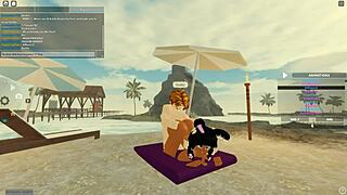Roblox turns into wild anal threesome fantassy