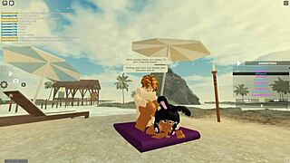 Roblox turns into wild anal threesome fantassy