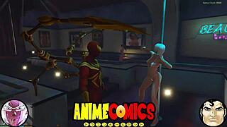 Spider-Man hires eager prostitute for wild comic romp