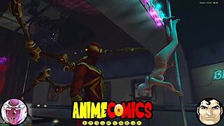 Spider-Man hires eager prostitute for wild comic romp