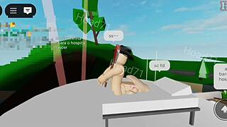 i couldn't resist rough public sex with submissive blonde in brookhaven