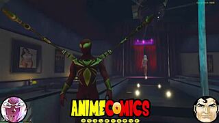 Spider-Man hires eager prostitute for wild comic romp