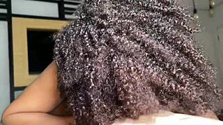 she sucks me so good in this interracial lingerie casting interview pov