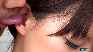 this cute young asian bitch in heels licks clit and squirts wildly everywhere