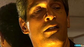 this slutty asian babe's big natural tits bounce during tight anal pounding