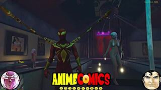 Spider-Man hires eager prostitute for wild comic romp