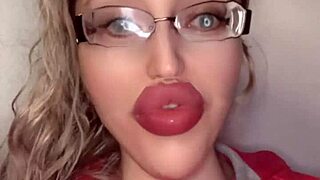 ever wonder what a russian crossdresser in lipstick and glasses does all night?