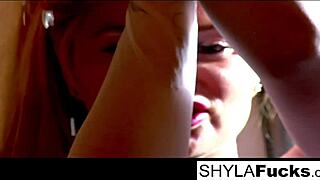 shyla stylez does this rare erotic solo that's super sexy