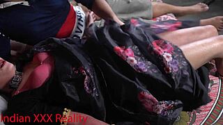 indian stepmom's heart races as i fuck her hard whispering dirty hindi words