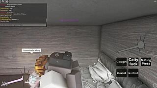 Roblox gamers get playfully naughty together