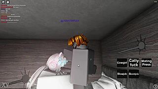 Roblox gamers get playfully naughty together