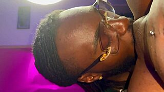 Husband devours wife's pussy till explosive orgasm