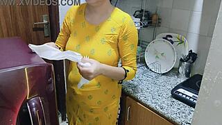 what if i catch my horny indian stepmom bending over in the kitchen for hardcore doggystyle?