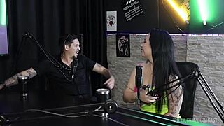 Joice Muller Pounds Big Ass in Sheer Red Lingerie BDSM Frenzy Compilation