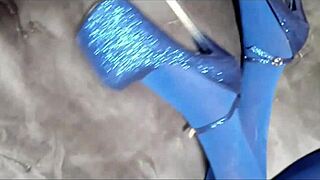 Milf in Pigtails Pantyhose Delivers 20-Min Big Tits Deepthroat Cum Swallow