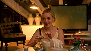 Fist Charlie Forde till she squirts then assfuck with Chasey Devil!