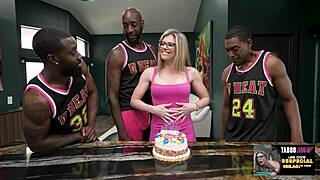Cory Chase's Birthday BBC Orgy Rampage!